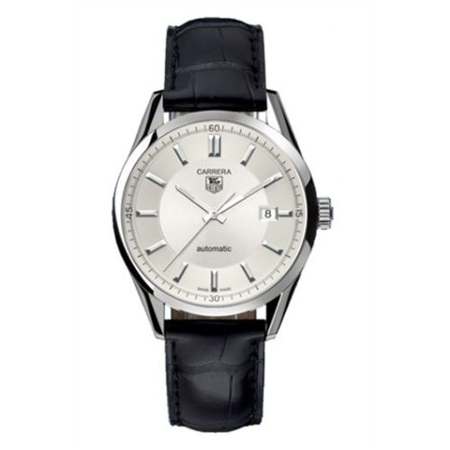 TAG Heuer Carrera Calibre 5 39 Stainless Steel / Silver / Alligator